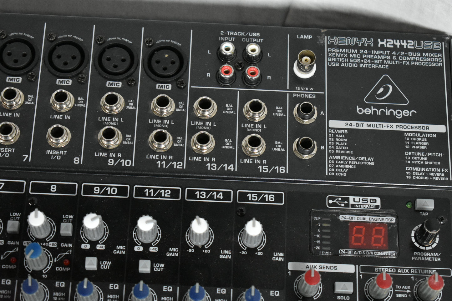 behringer xenyx x2442usb