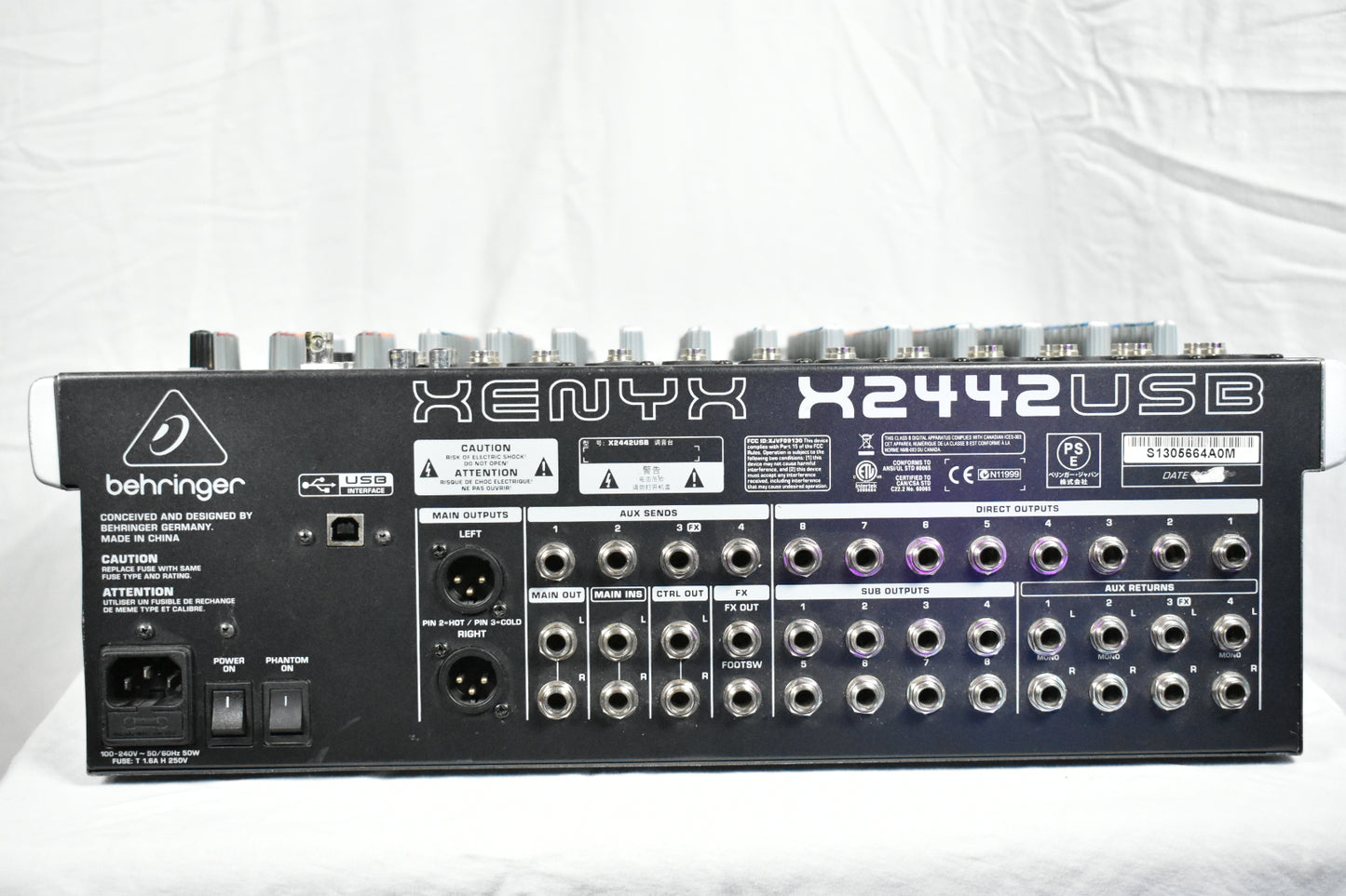 behringer xenyx x2442usb